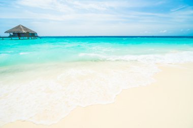 Güzel Maldivler ada