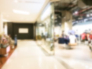 Soyut bulanık alışveriş merkezi