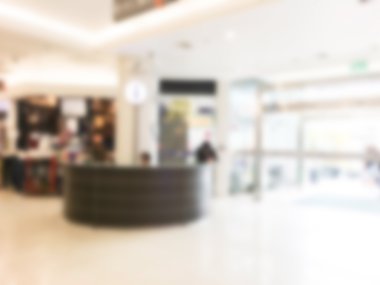 Soyut bulanık alışveriş merkezi