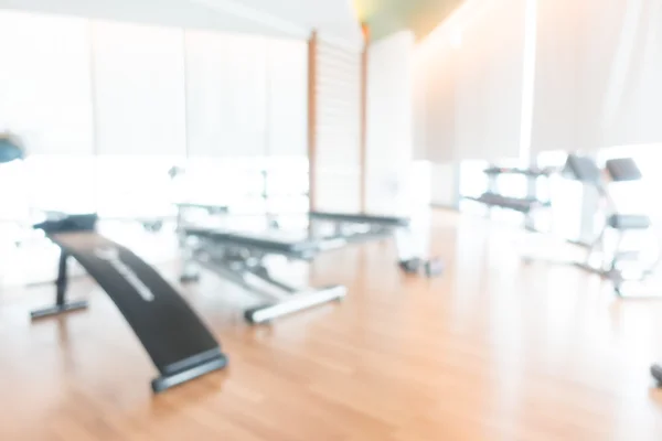 Abstract blur fitness and gym room — Stock Photo, Image