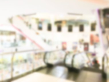 Soyut bulanık alışveriş merkezi