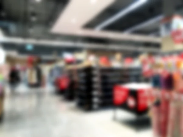 Abstract wazig winkelcentrum — Stockfoto