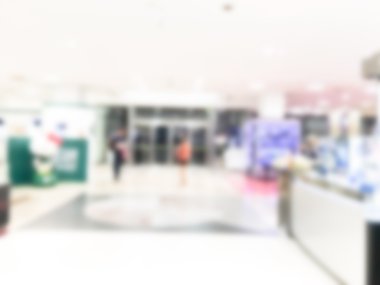 Soyut bulanık alışveriş merkezi