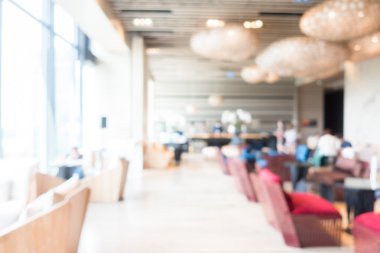 Otel lobisinde bulanıklık