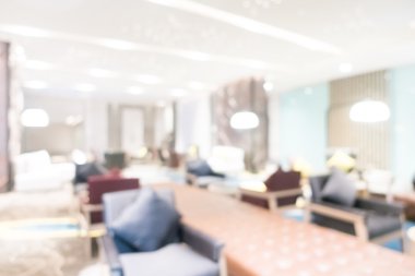 Otel lobisinde bulanıklık