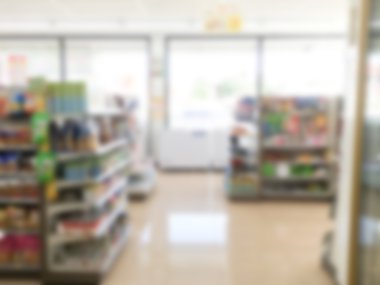 Soyut bulanık alışveriş merkezi