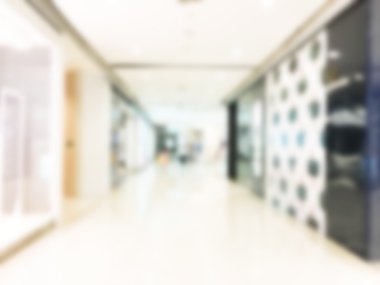 Soyut bulanık alışveriş merkezi