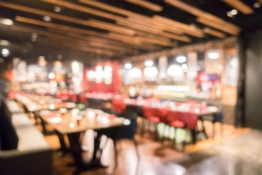 Soyut bulanıklık Restoran