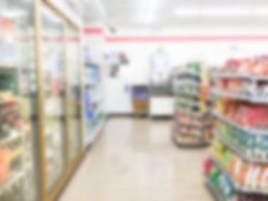 Soyut bulanık alışveriş merkezi