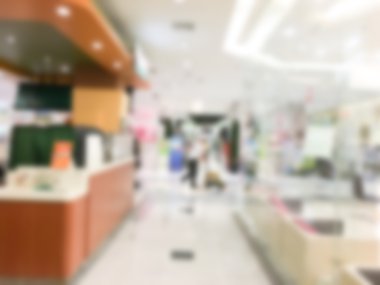 Soyut bulanık alışveriş merkezi