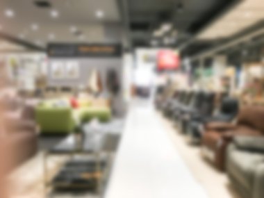 Soyut bulanık alışveriş merkezi