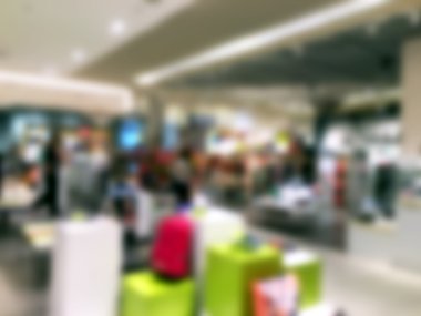 Soyut bulanık alışveriş merkezi