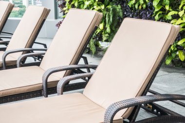 Havuz koltuğu dekorasyon 