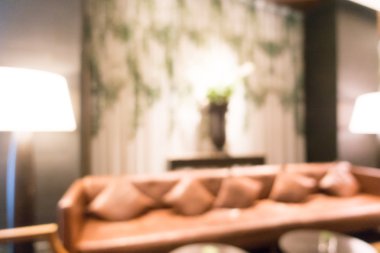 Otel lobisinde bulanıklık