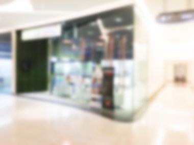 Soyut bulanık alışveriş merkezi