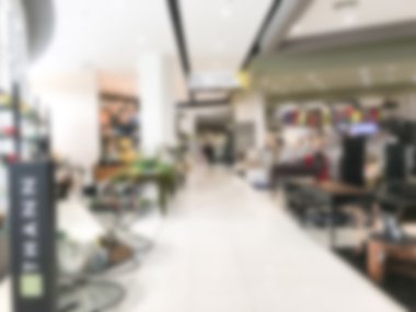 Soyut bulanık alışveriş merkezi