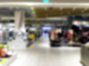 Soyut bulanık alışveriş merkezi