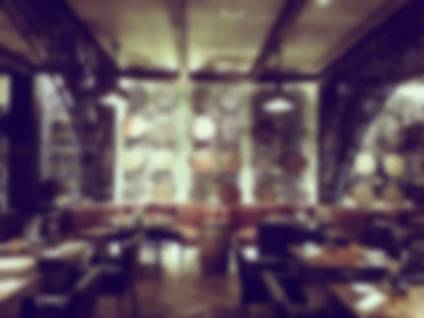 Abstraktní rozostření restaurace — Stock fotografie