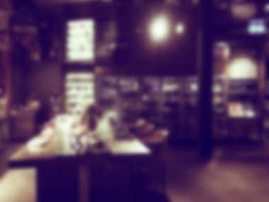 Soyut bulanıklık Restoran