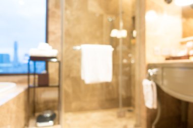 Soyut bulanıklık banyo