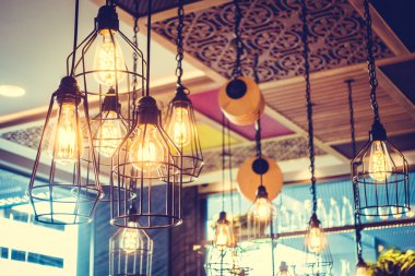 Vintage ışık lamba