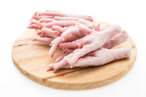 Surowego kurczaka świeże stopy — Zdjęcie stockowe