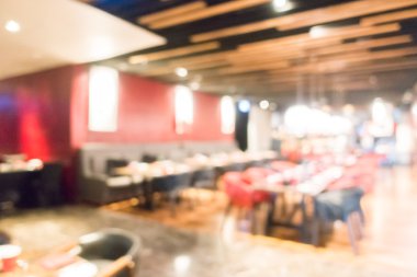 Soyut bulanıklık Restoran