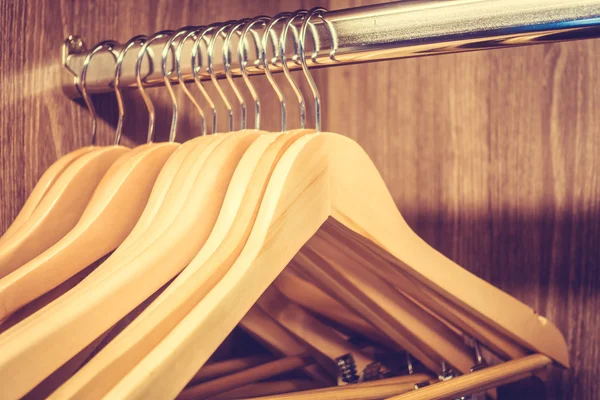 Вешалка для одежды, винтажный фильтр — стоковое фото