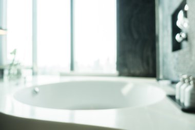 Soyut bulanıklık banyo