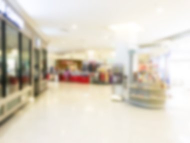 Soyut bulanık alışveriş merkezi