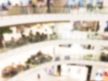 Soyut bulanık alışveriş merkezi