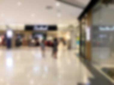 Soyut bulanık alışveriş merkezi