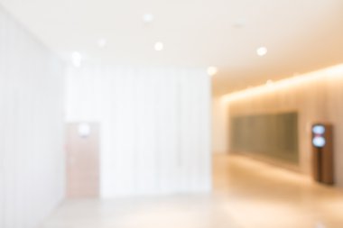 Otel lobisinde bulanıklık