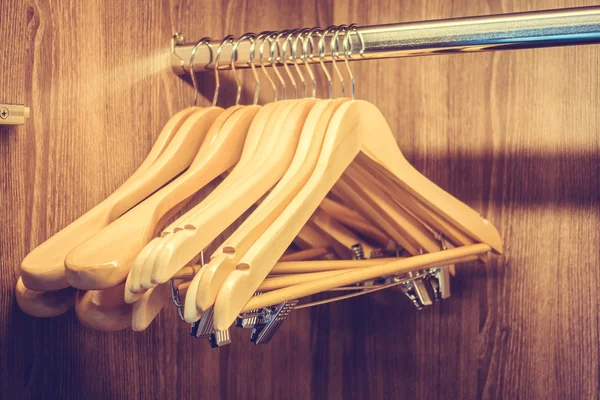 Kleding hanger Vintage Filter — Stockfoto