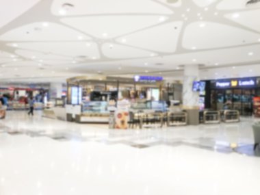 Soyut bulanık alışveriş merkezi