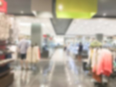 Soyut bulanık alışveriş merkezi