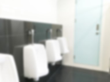 Soyut bulanıklık tuvalet