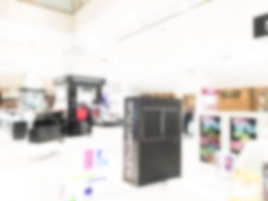 Soyut bulanık alışveriş merkezi