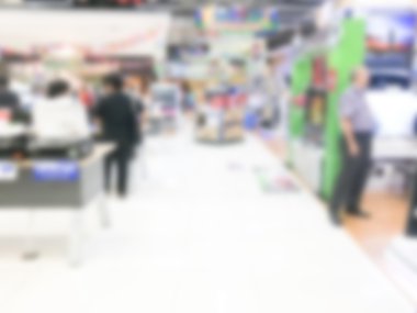 Soyut bulanık alışveriş merkezi