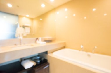 Soyut bulanıklık banyo