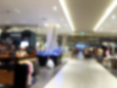 Soyut bulanık alışveriş merkezi