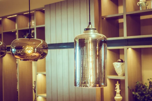 Vintage light lamp — Stock Photo, Image