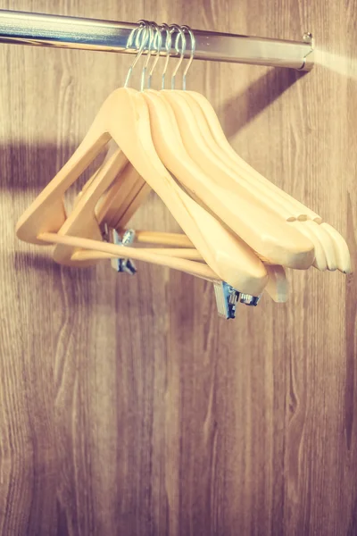 Kleding hanger Vintage Filter — Stockfoto