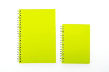 Colorful blank notebook  clipart