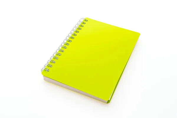 Färgglada tom anteckningsbok — Stockfoto