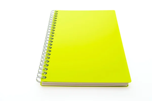 Kleurrijke blanco notebook — Stockfoto