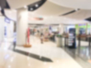 Soyut bulanık alışveriş merkezi