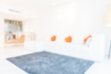 Soyut bulanıklık oturma odası