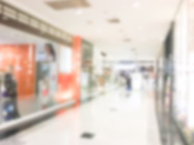 Soyut bulanık alışveriş merkezi