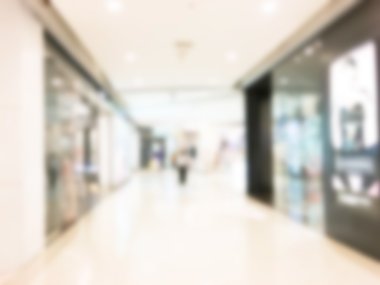 Soyut bulanık alışveriş merkezi